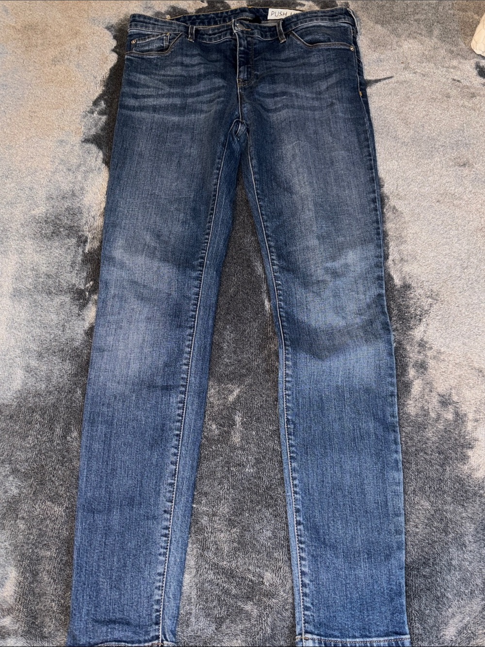 Emporio Armani Skinny Jeans in Dark Blue Wash